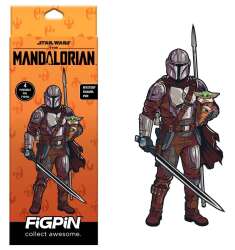 110144 - FiGPiN Quest: Star Wars: The Mandalorian - Mandalorian and Grogu - FiGPiN