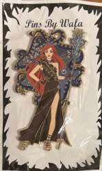 110236 - Fantasy Pin Series: Pins by Wafa - Villains: Ariel - Fantasy Unlicensed alternate image