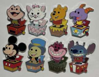 Toys in a Box Complete 8 Pin Set