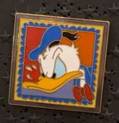 110254 - Framed Stamp Series - Angry Donald - Walt Disney World