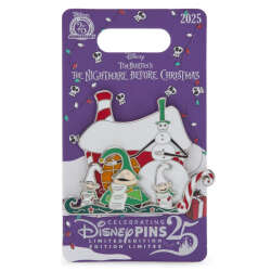 110278 - Nightmare Before Christmas Celebrating 25 years of Disney Pins - Santa's Elves - Disney Store US alternate image