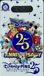25th Anniversary of Pin Trading Spinner