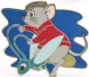 110361 - Rescuers Down Under 35th Anniversary Pin Set - Bernard