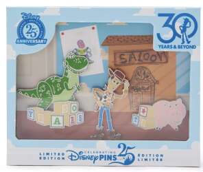 110373 - Toy Story 30th Anniversary - Toy Story 30th Anniversary Pin Set – Limited Edition - Disney Store US alternate image