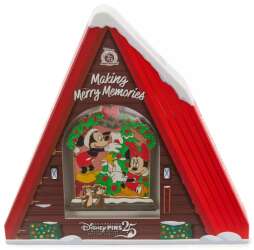 110388 - Mickey Mouse Family Christmas Collection - Santa Mickey & Friends Decorating Christmas Tree Window Jumbo alternate image