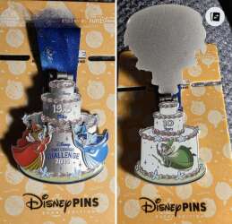 Two Course Challenge-Flora, Merryweather, & Fauna hinged pin