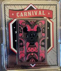 110418 - Miniso - Carnival Metal Badge Collection - Minnie Mouse - Disney Licensed