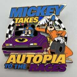 110441 - Autopia - Mickey Takes Autopia to the Races - Mickey & Goofy - Cast Member