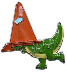 Toy Story Pop Up and Beyond - Buzz and Rex Traffic with Cones Set - Rex Only