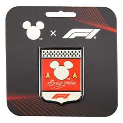 110446 - Disney x Formula 1 - Mickey Mouse Red Shield - Disney Licensed alternate image