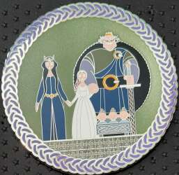 110506 - A Mystical Fantasy Pin - Donbrough Family Tapestry- Brave - Fantasy Unlicensed