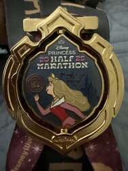 110549 - Princess Half Marathon Weekend 2025 - Aurora Spinner Medal - Walt Disney World