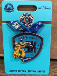 Pluto Medal - RunDisney 5K