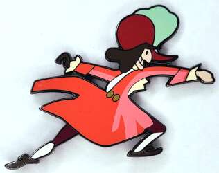 110612 - Peter Pan 50th Anniversary Concept Art Boxed Set - Captain Hook Swordfighting - Disney Store US alternate image