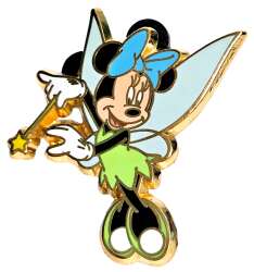 Minnie as Tinker Bell with a Magic Wand