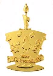 Gold Unbirthday Cake