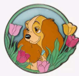 110677 - Hot Topic - Disney Dogs Portrait Blind Box - Lady - Loungefly