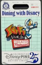 110737 - Dining With Disney Series - Sci-Fi Dine-In Theater Restaurant - Walt Disney World