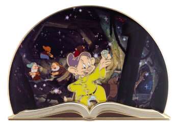 Snow White Sparkle in the Mine