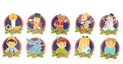 Small World Complete 10 Pin Holiday Set 2025