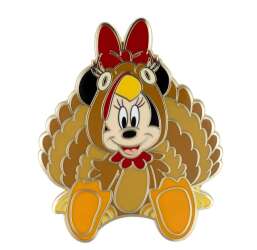 110785 - Pink A La Mode (PALM) Exclusives - Mickey and Minnie Dressed as A Turkey Set - Disney Licensed alternate image