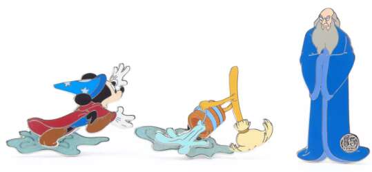 110805 - Fantasia 85th Anniversary - The Sorcerer's Apprentice Pin Set - Disney Store US alternate image