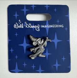 110806 - Walt Disney Imagineering - Antique Silver Sorcerer Mickey - Walt Disney Imagineering