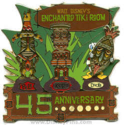 110871 - Walt Disney’s Enchanted Tiki Room 45th Anniversary - Tiki Room with Donald Duck - Disneyland Resort