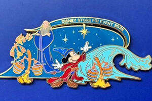 110885 - The Magic of Disney Pin Trading Event at Selfridges - Sorcerer Mickey and Yensid Jumbo - Disney Store UK