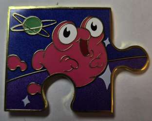 110932 - Fantasy Pin Series: pintradeohana - Morph puzzle piece - Fantasy Unlicensed