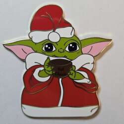 110935 - Fantasy Pin Series: Christmas Cuties by pintradeohana - Grogu - Fantasy Unlicensed