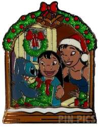 110980 - Making Merry Memories - Stitch Giving a Gift to Lilo and Nani