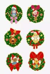 Winnie the Pooh Holiday Wreath Complete 6 Pin Mystery Set 2025