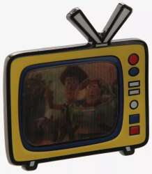 111093 - Hot Topic - Pixar - Toy Story Lenticular TV Scene with Buzz and Woody - Disney Licensed alternate image