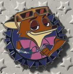 110128 - Zootopia Better Zoogether! Mystery Pin Set - Nick Wilde - Walt Disney World alternate image