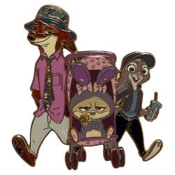 111151 - Zootopia 2 - Undercover - Judy Hopps, Nick Wilde, & Finnick - Disney Studio Store Hollywood / Soda Fountain