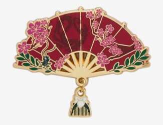 111192 - Princess Fans w/ Charm Blind Box - Mulan - Disney Licensed