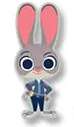 111314 - Zootopia 2 Regal Theaters Real D 3D Mystery Set - Judy Hopps - Disney Licensed