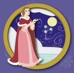 111337 - Glitter Shaker Winter Series - Belle - Disney Studio Store Hollywood / Soda Fountain