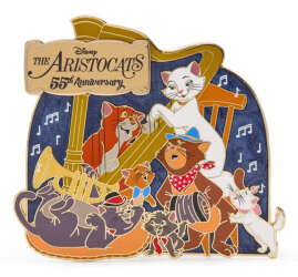 The Aristocats 55th Anniversary Jumbo Pin