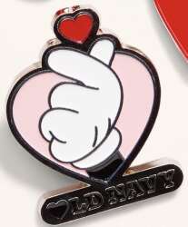 Old Navy Hand Holding Heart