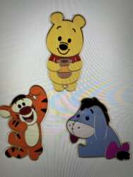 111732 - PALM Disney Winnie the Pooh Eeyore and Piglet Micro pin set - Eeyore Micro Pin alternate image
