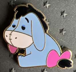 111732 - PALM Disney Winnie the Pooh Eeyore and Piglet Micro pin set - Eeyore Micro Pin