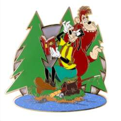 Goofy Movie Goofy and Sasquatch Jumbo Collectible Pin