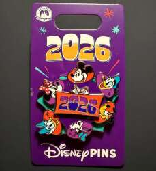 111746 - Disney Parks - Mickey Mouse and Friends Spinner Pin 2026