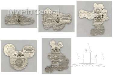 111765 - Cheerleading - Mickey and Minnie Cheer mini-pin box set - Walt Disney World alternate image