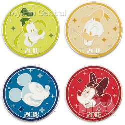 111790 - The Disney Parks 2018 Pin Trading Starter Set - Full Set