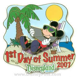 11182 - Disney Parks Seasons - Summer - 2007 - First Day of Summer - Mickey Mouse - Disneyland Resort