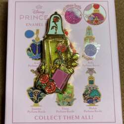 111837 - Disney Princess Liquid Glitter Filled Perfume Bottle - Belle - Disney Licensed alternate image