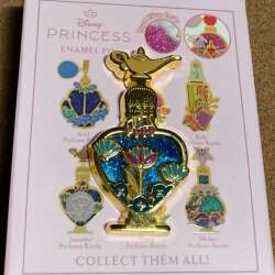 111839 - Disney Princess Liquid Glitter Filled Perfume Bottle - Jasmine - Disney Licensed alternate image